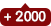 +2000
